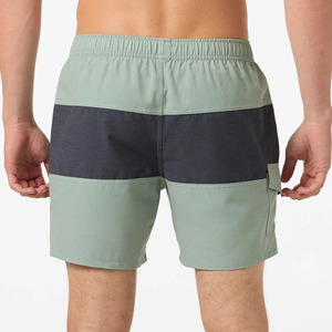 Shorts de surf pour hommes avec logo personnalisé sur le devant, 100% polyester, taille mi-haute, tricotés, séchage rapide, shorts de plage et de sport, vente en gros - Product Image 5