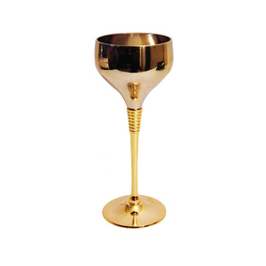 Hot Selling Stainless Steel Handmade <b>Goblet</b> Cups Antique Design <b>Wine</b> Glasses Use for Bar Accessories in Bulk - Product Image 6