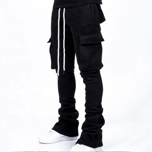 Pantalones Deportivos Casuales de Invierno para Hombre, 100% Algodón, de Alta Calidad, con Bolsillos, Cordón Ajustable, Cintura Elástica y Transpirables - Product Image 5