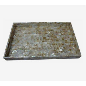 Plateaux de service en chocolat décoratifs, nacre, style moderne de luxe, compatibles lave-vaisselle, pour hôtel, restaurant, traiteur - Product Image 5