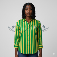Chemise à boutons Chi Eta Phi Sorority, chemise formelle, chemise tissée pour tous les jours, chemise à col pour femmes, chemise habillée à boutons sur le devant