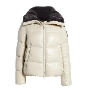 Conceptions personnalisées 2025 hiver femmes fermeture éclair doudoune Street Style mode Polyester Nylon femmes décontracté bouffantes vestes - Product Image 5