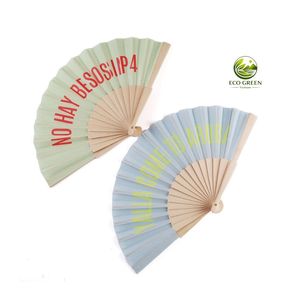 Abanico Plegable Tradicional Chino Pintado, Marco de Bambú, Borla de Seda, Diseño Elegante de Magnolia, Estilo Ángel, Artículo Coleccionable, Boda - Product Image 3