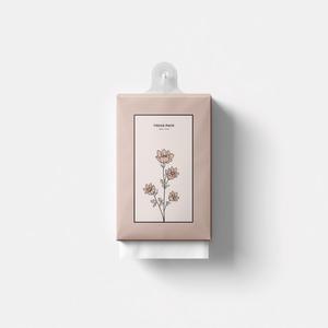 Papier essuie-tout doux à 2 plis pour salle de bain, à suspendre, avec extraction par le bas, OEM ODM - Product Image 3