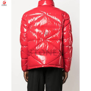 เสื้อแจ็กเก็ตขนเป็ดผ้าแคนวาสผู้ชายแนวสตรีทสำหรับฤดูหนาวโลโก้ออกแบบได้ตามต้องการคุณภาพสูงน้ำหนักเบาระบายอากาศได้ดี - Product Image 4