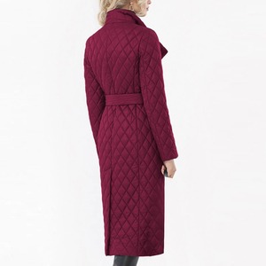 Chaqueta Acolchada con Capucha de Color Sólido para Hombre, Abrigos Largos con Solapa y Cinturón, Ropa Exterior Elegante y Cálida para Invierno, Tallas Grandes, con Bolsillos, Impermeable - Product Image 4