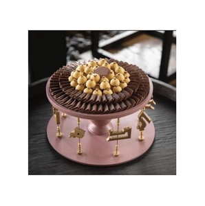 Tazón de servicio de chocolate de metal pulido vintage Vajilla de precio económico para el restaurante del hotel en casa - Product Image 1