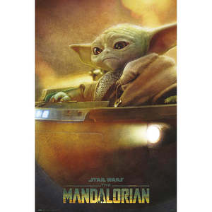Modern Style the Mandalorian <b>Poster</b> Grogu From Season 3 Mandalorians Wall Art Made of Paper - Product Image 1