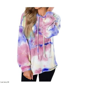 Sudadera con capucha de gran tamaño lisa en blanco con logotipo personalizado para mujer - Product Image 4