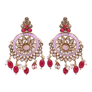 Juego de pendientes colgantes de AD inverso, pendientes de moda, chapados en Mehandi pendientes colgantes, pendientes personalizados, pendientes indios tradicionales. - Product Image 2