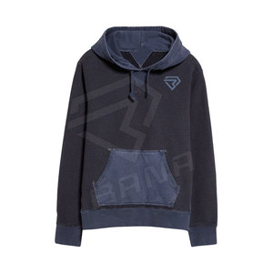 Sudadera con Capucha Unisex para Hombre, 100% Algodón, Logotipo Personalizado, Todas las Tallas, Gruesa, Térmica, Sólida, Impermeable, Ecológica - Product Image 1