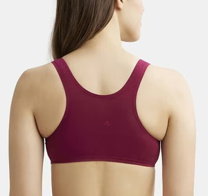 Fabricant de soutien-gorge de sport à fort impact ODM, soutien-gorge de sport pour femmes en gros, soutien-gorge de sport de fitness à bretelles croisées contrastées, soutien-gorge de sport pour femmes, yoga - Product Image 2