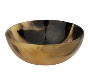 Artisanat indien écologique en corne de buffle, bol rond de couleur naturelle poli, tailles personnalisées disponibles - Product Image 2