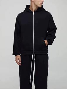 YSJY Fabricante, Conjunto Deportivo de Invierno con Logotipo Personalizado, Chándal de Dos Piezas para Hombre, Corte Regular, Estilo Cargo, Pantalones Deportivos Apilados - Product Image 5