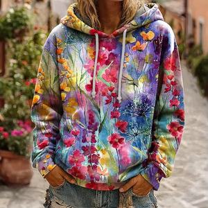 Sudadera con Capucha Deportiva de Diseño Unisex al por Mayor, 100% Algodón, Tejido Francés Sólido, Impresión Digital, 500 GSM, Alta Calidad - Product Image 4