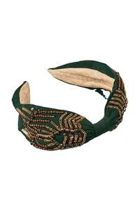 Bandeau pour cheveux en perles fait main de qualité supérieure, élégant accessoire pour cheveux pour femmes, pour les fêtes et les mariages à prix avantageux - Product Image 5