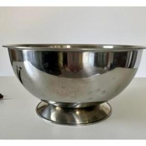 Cuenco de acero inoxidable ideal para instalaciones de catering profesional, recepciones de boda o eventos corporativos de servicio de alimentos - Product Image 4