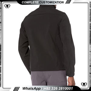 Veste softshell Offre Spéciale vente en gros veste softshell à fermeture éclair veste coupe-vent imperméable de camping léger pour hommes - Product Image 3