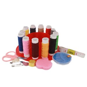 <b>Sewing</b> <b>Box</b> With <b>Sewing</b> Accessories - Red - Product Image 2