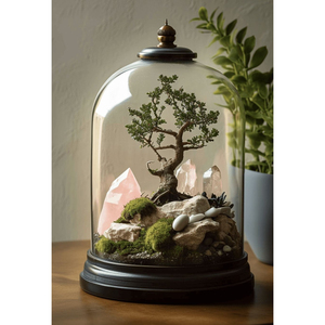 Terrario Geométrico de Cristal, Cúpula Decorativa para Plantas, Jardín Interior, Suculentas, Decoración Moderna para el Hogar, Florero de Cristal, Venta al por Mayor - Product Image 6