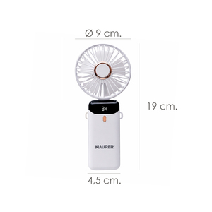 Mini Foldable Rechargeable <strong>Battery</strong>-Powered Fan. 5 Speeds - Product Image 2