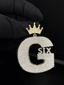 จี้เพชรประดับสแตนเลสสตีลสุดหรูสไตล์ฮิปฮอป - Product Image 3