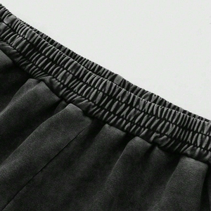 Sudadera con capucha y pantalones de chándal con serigrafía personalizada para hombre, chándal con cordón de lana de algodón 100% personalizado para hombre - Product Image 5