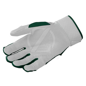 Wholesale Pakistan Best Quality Leather Baseball Batting Gloves Comfortable Breathable Quick-Dry Lightweight Customized Logo - Product Image 6