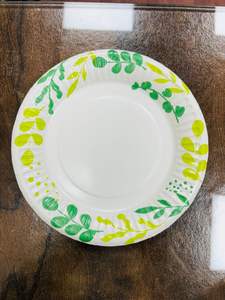 Free Sample High Quality Biodegradable Disposable Restaurant Plates 5 6 7 8 9 10 Inch Dishes Paper Plates made in INDIA - Product Image 3