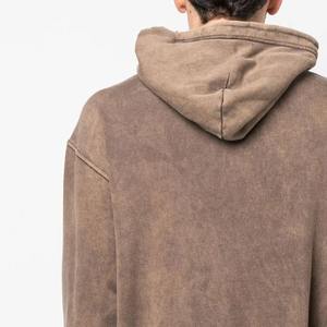 Pull à capuche surdimensionné personnalisé de haute qualité Sweat à capuche design unisexe en coton mélangé à manches longues Logo personnalisé ODM OEM Hoodies - Product Image 6