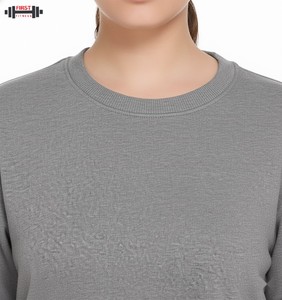 Fournisseur direct d'usine, sweats à capuche pour femmes personnalisés, 2 pièces, hiver, faible MOQ, prix bas, coupe ajustée, coton, de marque - Product Image 4