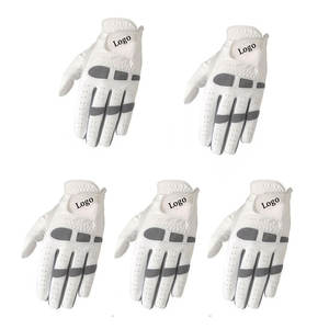 Venta al por mayor Guantes Golf piel de oveja Cuero antideslizante Guante de golf Logotipo personalizado Guantes de golf Piel de oveja - Product Image 2