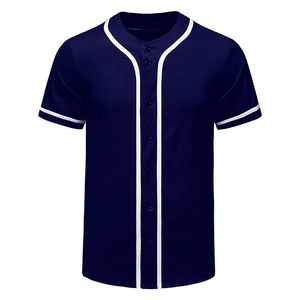 Maillot de baseball performant 100 % polyester, durable et élégant – Technologie à séchage rapide pour l'entraînement professionnel - Product Image 5