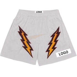 Pantalones cortos de baloncesto para hombre hechos a medida de primera calidad 100% malla de poliéster ropa deportiva equipos ligas ropa deportiva pantalones cortos de baloncesto - Product Image 3