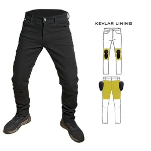 Pantalon de moto pour la route, conçu en tissu textile pour une protection accrue et doté d'un armure de niveau CE 1. - Product Image 1
