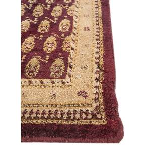 Tapis en laine noués à la main Aalam, motif géométrique abstrait rouge-orange, Kilim pour entrée, couloir, 9x12 rectangulaire pour adolescents - Pae-6309 - Product Image 4