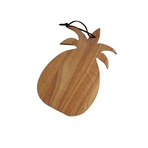 Planche à découper/blocs en bois d'acacia naturel de forme sur mesure dernière planche à fromage en bois faite à la main de logo personnalisé vierge en acier inoxydable - Product Image 2