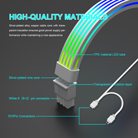 Nouvelle carte graphique pour ordinateur PC CPU 4060 4070 GPU 8P Extension Led 5V 3Pin Bande lumineuse PCIE 8 Pin ARGB Pro RGB Câble