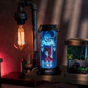 <b>Lamp</b> custom resin,Velociraptor <b>lamp</b> resin,custom night light, alien <b>lamp</b> epoxy, art deco <b>lamp</b>, Personalized gift, Handmade gift - Product Image 3