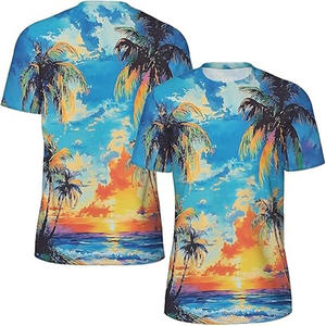Camisetas de verano para hombre, Camisetas estampadas, camisetas de talla grande para hombre, camiseta informal de manga corta con cuello redondo, venta al por mayor - Product Image 2