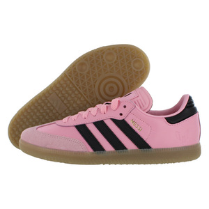 Scarpe Adidas Samba Messi da uomo Colore: Rosa chiaro/Core Blank/Gomma 100% autentiche - Product Image 1