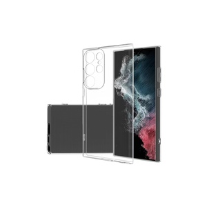 Étui en silicone transparent ultra fin de qualité supérieure pour Samsung Galaxy S23 Ultra, coque arrière protectrice avec étui liquide CPPL - Product Image 1