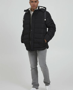 Haute qualité personnalisé homme respirant imperméable toile matelassé doudoune vêtements d'extérieur d'hiver à capuche rembourré - Product Image 6