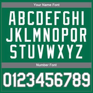 Personalizado Kelly verde blanco gris auténtico Softball Jersey al por mayor sublimado cuello en V botón completo tela de malla camisetas de Softbol - Product Image 3