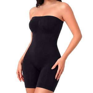 Grossiste Gainant Sans Couture Effet Ventre Plat, Bodysuit Bustier Sculptant, Gainant Complet Sans Bretelles, <span class=keywords><strong>Combinaison</strong></span> Courte Sculptante - Product Image 1