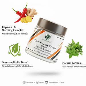 Italy RedMoringa 500ml Thermoactive Cream for Muscle Warming <b>Post</b>-Workout Recovery Natural Formula OEM Private <b>Label</b> Orthotic - Product Image 3