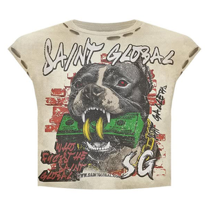 Fabricante personalizado peso pesado Dtg gráfico Vintage ácido lavado camiseta Rhinestone chaleco camiseta sin mangas hombres camiseta sin mangas - Product Image 2