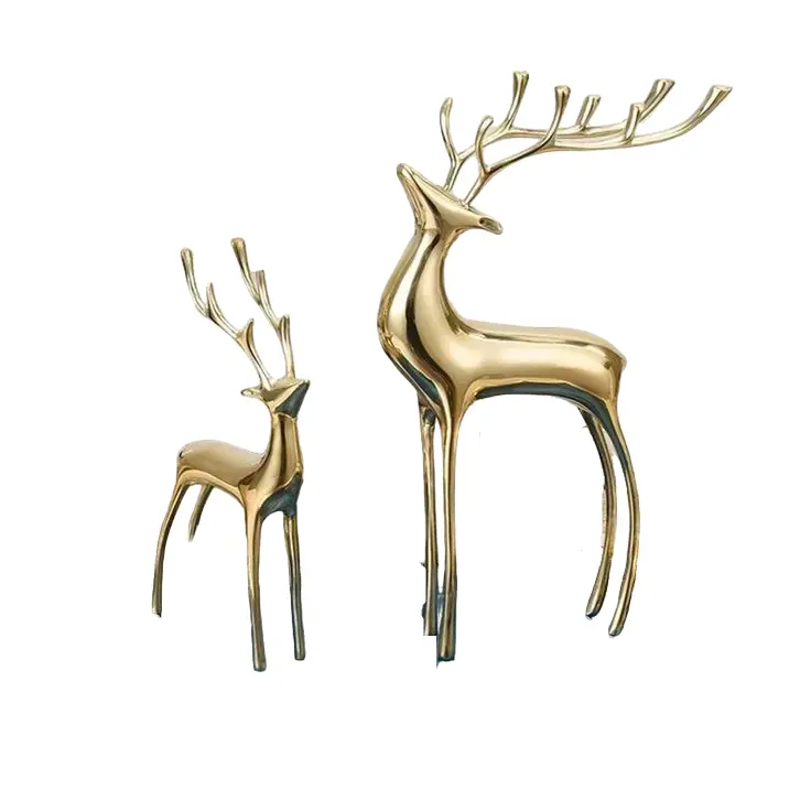 Art Pure Solid künstliches Tier Hirsch Statuen Skulptur Elegant für Home Office Tisch dekoration Verwendung im Großhandel Günstiger Preis