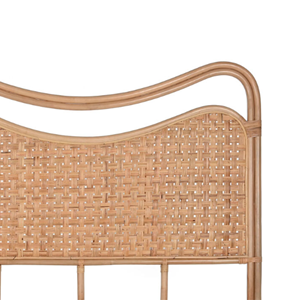 Natural <b>Rattan</b> Headboard King Queen Size Handwoven Cane <b>Bed</b> Back For Hotel Projects Wholesale Bedroom Furniture, Made In Vietnam - Product Image 3