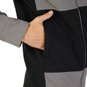 2025 gros personnalisé hommes 100% Polyester pull plaine Bmx coupe-vent VTT course Jacke veste à capuche - Product Image 6